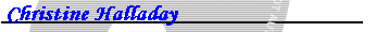 Christine Halladay